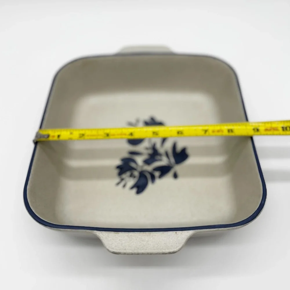 Pfaltzgraff Yorktowne 2‑Quart Square Baker Dish #237 Stoneware Casserole Dish 8